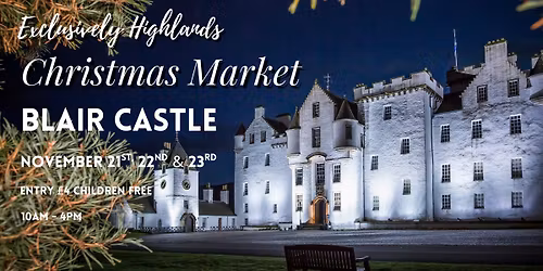 Blair Castle Christmas Market
