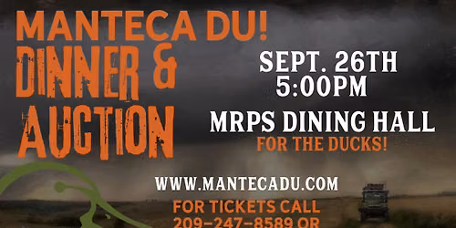 Manteca DU 2026 Dinner & Auction