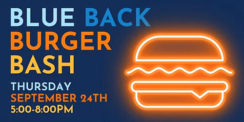 Blue Back Burger Bash