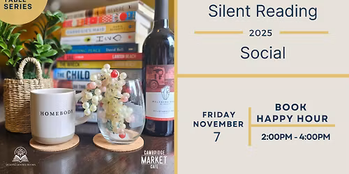 Silent Reading Social | Book Happy Hour