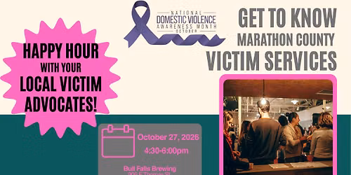 Happy Hour with Local Victim Advocates