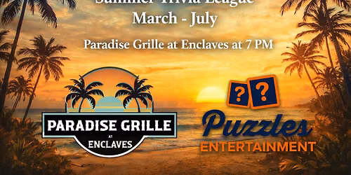 Puzzles' Trivia @ Paradise Grille at Enclaves