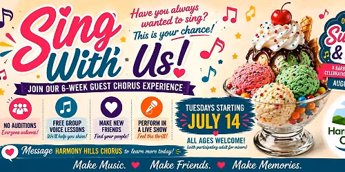 \u201cSundaes and Song\u201d Guest Chorus