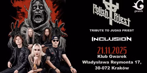 Polish Priest: Tribute to Judas Priest | 21\/11\/2025 | Krak\u00f3w, Klub Gwarek