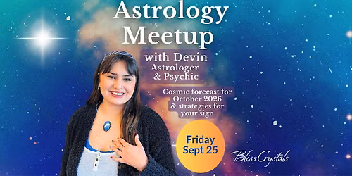 Temecula Astrology Meetup - Forecast for October 2026