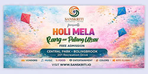 Holi Mela - Rang aur Patang Utsav