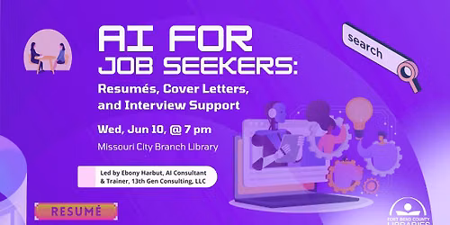 AI for Job Seekers: Resum\u00e9s, Cover Letters, and Interview Support