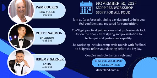 Workshops 'Final Prep'