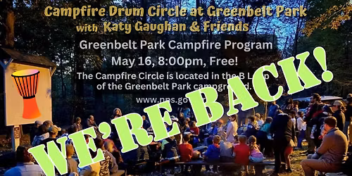 Campfire Drum Circle at Greenbelt Park