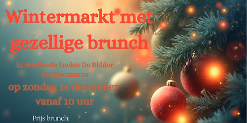 Wintermarkt met brunch