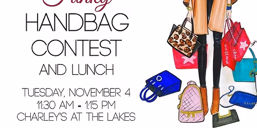 Funky Handbag Contest & Lunch