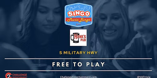 Weekly SINGO Music Bingo Nights at  Hank's Pub - Chesapeake