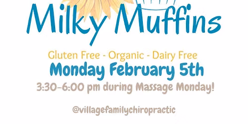 Massage\/Muffin Monday at The Village