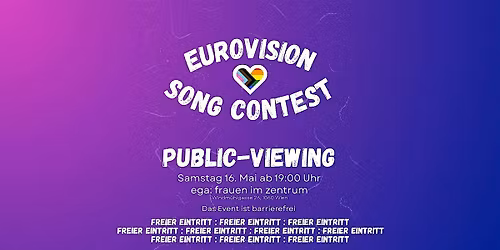 EUROVISION Song Contest Public Viewing