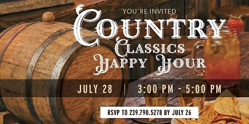 Country Classics Happy Hour