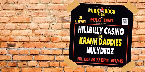 Hillbilly Casino, The Krank Daddies, N\u00fclydedz