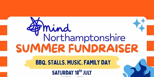 Summer BBQ and Fundraising Event\u2013 For Northamptonshire MIND 
