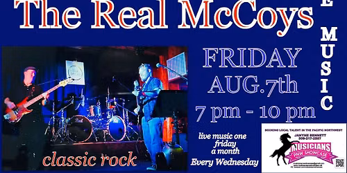 THE REAL MCCOY'S coming to THE FALLS CLUB