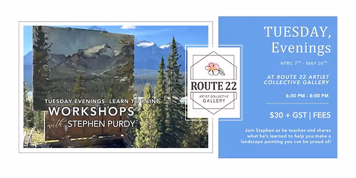 Learn to Paint with Stephen Purdy!