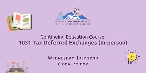 1031 Tax Deferred Exchanges