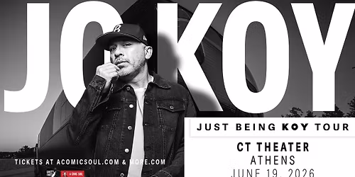 JO KOY: Just Being Koy in Athens!