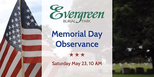 Memorial Day Observance