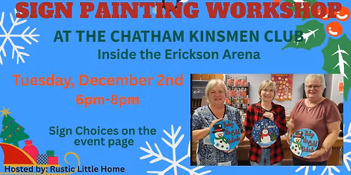 SOLD OUT Sign Painting Workshop 