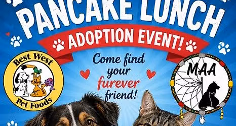Pancake Adoption Lunch with Manitoba Animal Alliance 