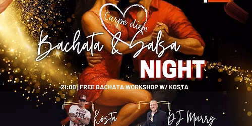 Bachata & Salsa Night | Free Bachata Workshop | 21 NOV