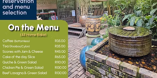 WEDNESDAY WHISPER \ud83c\udf3f TEA IN THE GARDEN @ GALLERY MICHAEL HEYNS \ud83c\udf3f