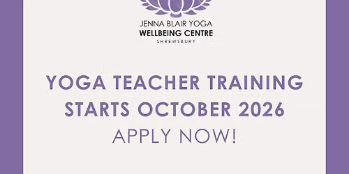 Yoga Teacher Training 230 Hours with Anya Hawkes at Jenna Blair Yoga