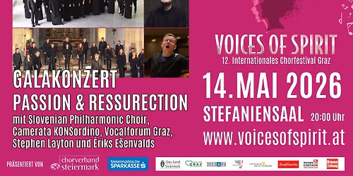 Galakonzert PASSION & RESURRECTION