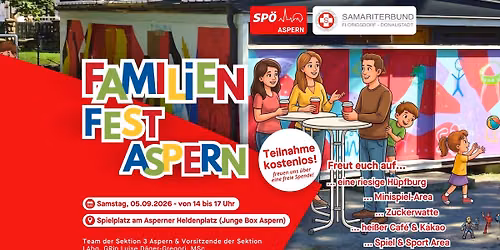 Familien Fest Aspern (mit gro\u00dfer H\u00fcpfburg und mehr!)