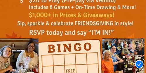 Touchstone Tammy\u2019s Friendsgiving BLINGO!