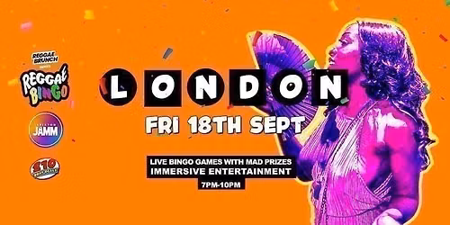 Reggae Bingo - London - Fri 18th Sep