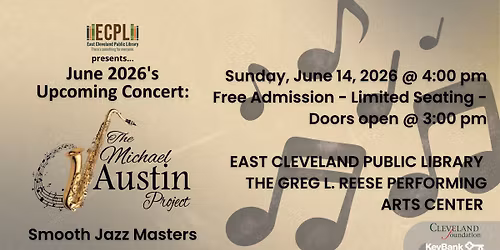 ECPL's June 2026 Concert - The Michael Austin Project