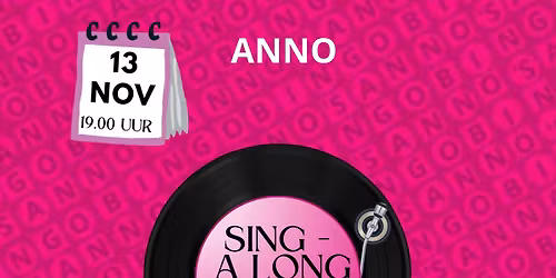 ANNO\u2019s sing a long BINGO - R&B editie
