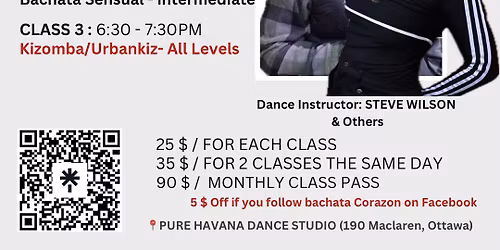 Bachata & Kizomba class with Steven \u2764\ufe0f\u200d\ud83d\udd25\ud83d\udd25