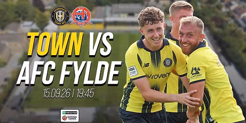 Harrogate Town vs AFC Fylde