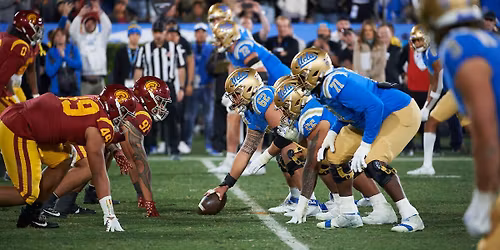 UCLA Bruins at USC Trojans Football at LA Memorial Coliseum