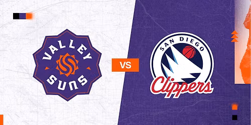 San Diego Clippers at Valley Suns at Mullett Arena