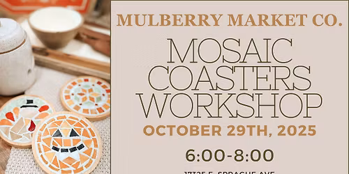 Mosaic Coasters Workshop