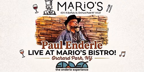 The Enderle Experience at Mario's Bistro & Brews