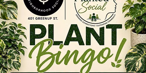 GREEN-Go: Plant Bingo! Covington Yard