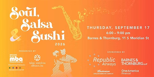 Soul, Salsa & Sushi 2026
