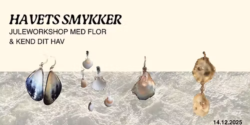 Havets smykker - kreativ juleworkshop med Kend dit Hav og FLOR