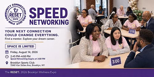 Speed Networking: Find a Mentor & Explore Your Dream Career