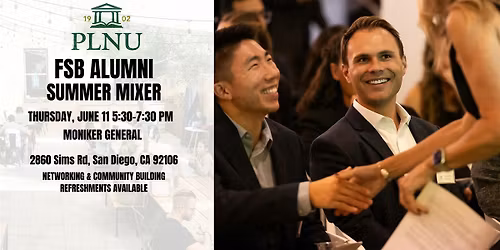 Fermanian School of Business Alumni Summer Mixer 2026