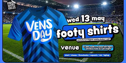 VENSDAY - Footy Shirts