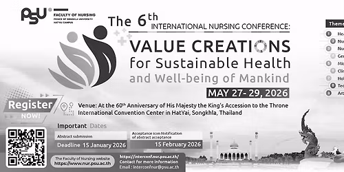 The 6th International Nursing Conference